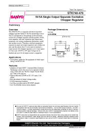 Datasheet STK740-471 manufacturer Sanyo